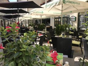 Cafe Bistro Bellini in Villach - Gastgarten