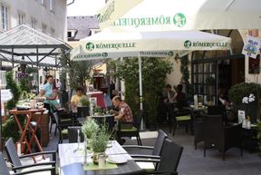 Cafe Bistro Bellini in Villach - Gastgarten