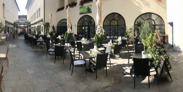 Cafe Bistro Bellini in Villach - Gastgarten